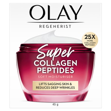 Olay Regenerist Anti Aging Super Collagen Peptides Moisturiser 45g