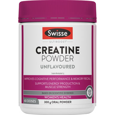 Swisse Ultiboost Creatine Powder Unflavoured 300g