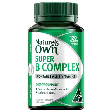 Nature's Own Super B Complex Tablets 120 tablets