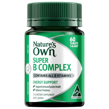 Nature's Own Super B Complex Tablets 60 tablets