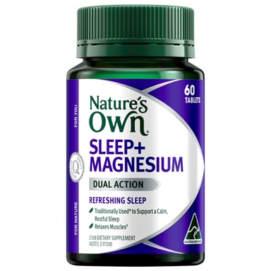 Nature's Own Sleep+ Magnesium 60 tablets