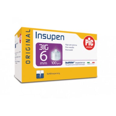 Insupen Pen Needle 31G x 6mm 100