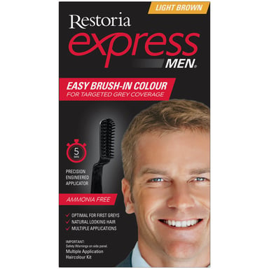 Restoria Express For Men Light Brown 1 pack