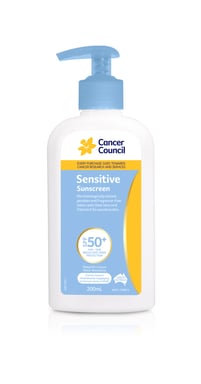 Cancer Council Sensitive Pump Sunscreen SPF50 - 200ml
