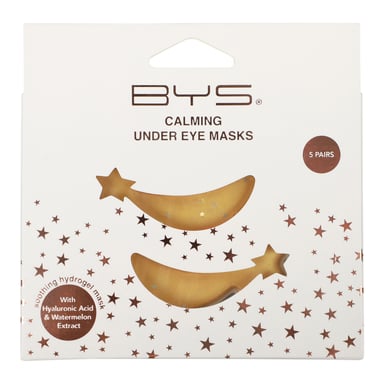 BYS Glitter Collagen Under Eye Masks 5 pairs