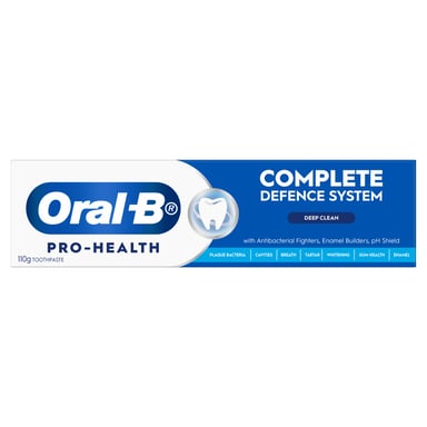 Oral-B Pro Health Complete Defence System Deep Clean 110g