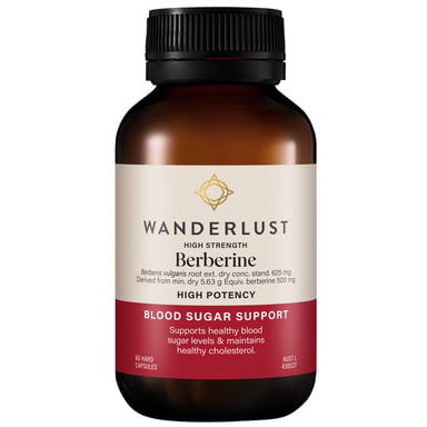 Wanderlust High Strength Berberine 60 capsules