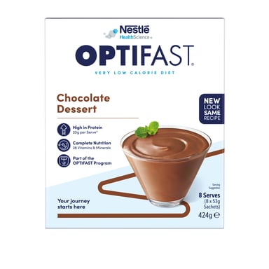 Optifast VLCD Dessert Chocolate - 8 pack