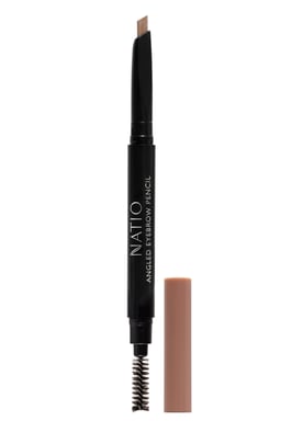 Natio Angled Eyebrow Pencil Light Brown 1 each