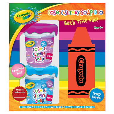Crayola Cosmic Slimey Soap Duo 3 piece