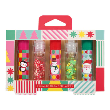 GFA Festive Joyful Lips Set 5 piece