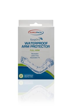 Surgi Pack Keep Dry Waterproof Arm Protector Full Arm 2 pack