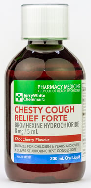 TerryWhite Chemmart Chesty Cough Relief Forte 200ml