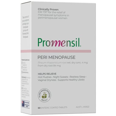 Promensil Peri Menopause 60 tablets