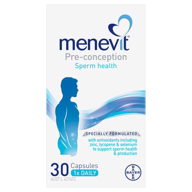 Menevit Pre-Conception & Sprem Health 30 capsules