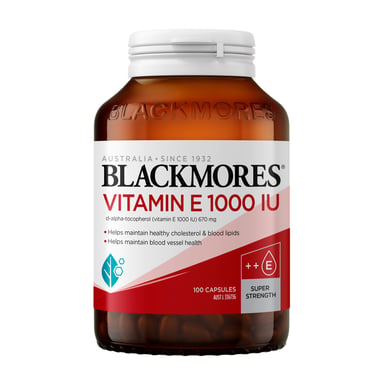 Blackmores Vitamin E 1000IU - 100 capsules