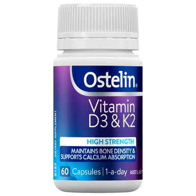 Ostelin Vitamin D3 + K2 - 60 capsules