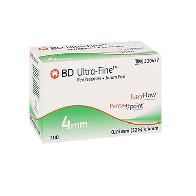 BD Ultra-Fine Pen Needle 32G x 4mm 100