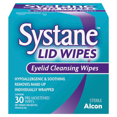 Systane Lid Wipes 30 pack