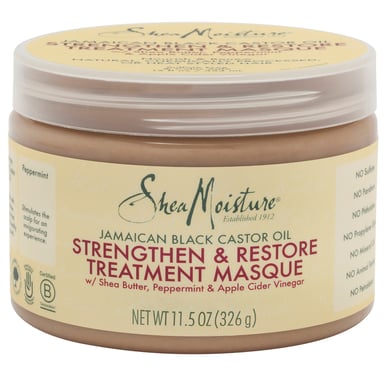 SheaMoisture Jamaican Black Castor Oil Strengthen & Restore Treatment Masque 340ml