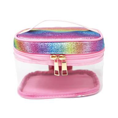 Pink Poppy Rectangular Cosmetic Case 1 each