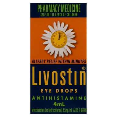Livostin Eye Drops 0.5mg/ml - 4ml