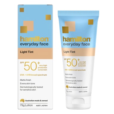Hamilton Hamilton Sun Everyday Face Light Tint SPF50+ 75g