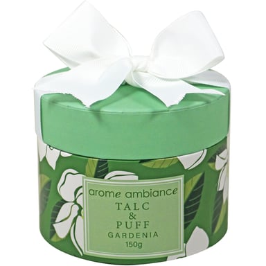 Arome Ambiance Floral Garden Talc & Puff Gardenia