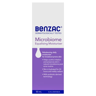 Benzac Microbiome Equalising Moisturiser 50ml
