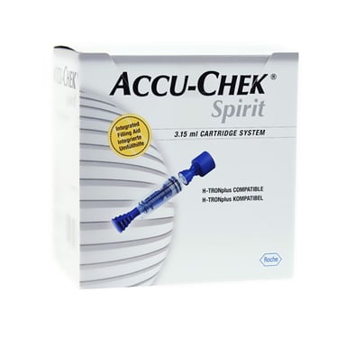Accu-Chek Spirit 3.15mL Cartridge System x 25