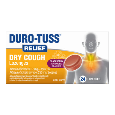Duro-Tuss Relief Dry Cough Lozenge 24 lozenges