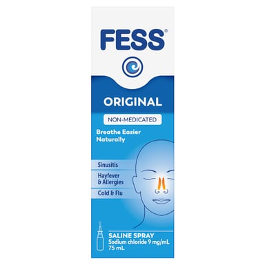 Fess Saline Nasal Spray 75ml