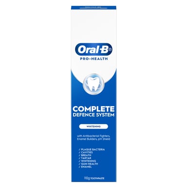 Oral-B Pro Health Complete Defence System Whitening 110g
