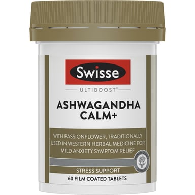 Swisse Ultiboost Ashwagandha Calm+ 60 tablets