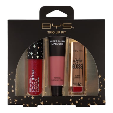 BYS Lip Kit Trio Red 3 piece