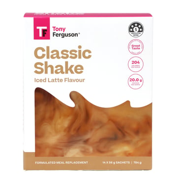 Tony Ferguson Classic Shake Iced Latte 14 pack