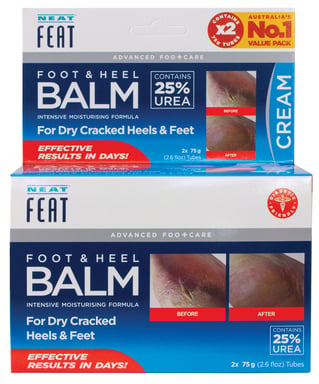 Neat Feat Foot & Heel Balm 75g - 2 pack