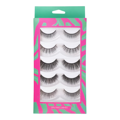 GFA Neon Animal Fake Lash Collection 5 piece