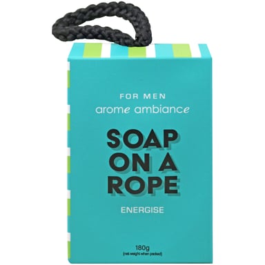Arome Ambiance For Men Soap On A Rope Energise 180g