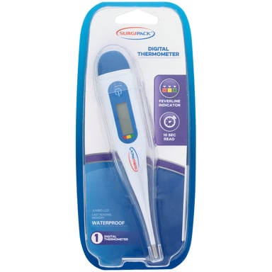 Surgi Pack Digital Thermometer Auto 1 each