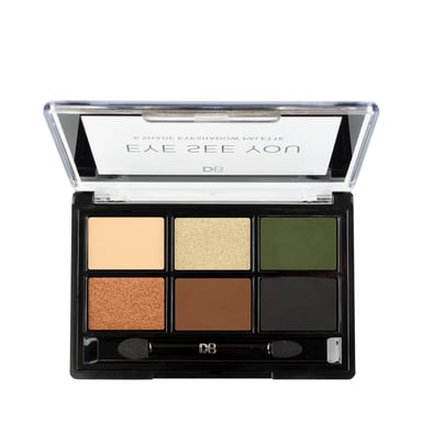 Designer Brands Mineral Eyeshadow 6 Shade Palette Kahkeen 1 each