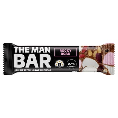 The Man Bar Rocky Road 50g