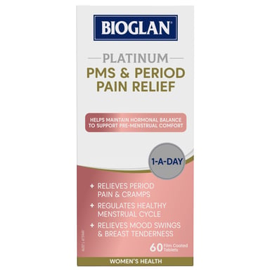 Bioglan PMS & Period Pain Relief 60 capsules
