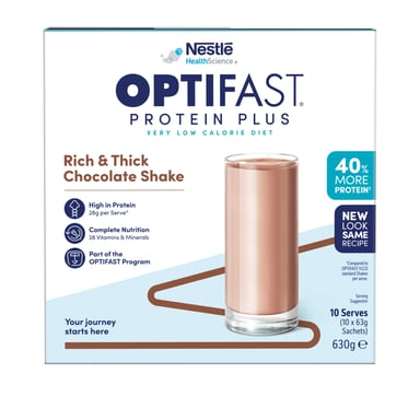 Optifast Protein Plus Shake Chocolate 10 pack