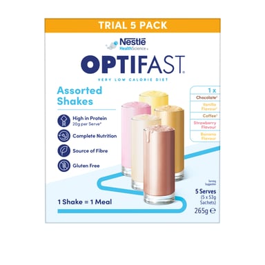 Optifast VLCD Shake Assorted 53g - 5 pack