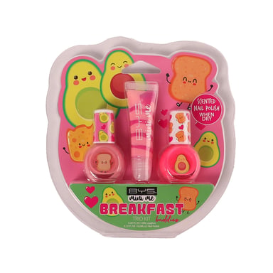BYS Mini Me Lip & Nail Trio Breakfast 3 piece