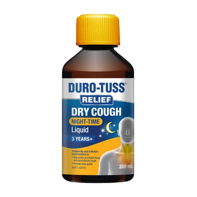 Duro-Tuss Relief Dry Night Liquid 200ml
