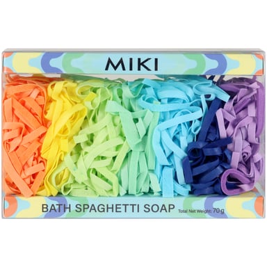 Miki Bath Spaghetti Soap 7 piece