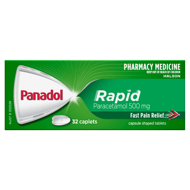 Panadol Rapid 500mg - 32 caplets
