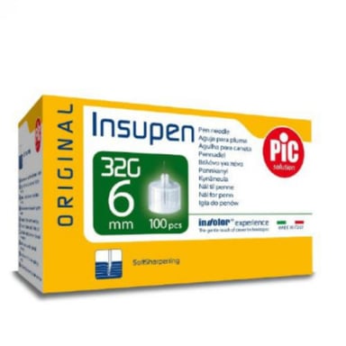 Insupen Pen Needle 32G x 6mm 100